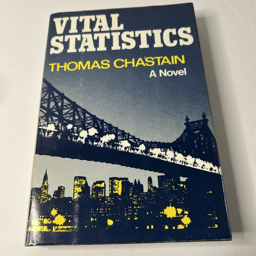 Vital‎ Statistics  Thomas Chastain  Times 1977 HC w  DJ